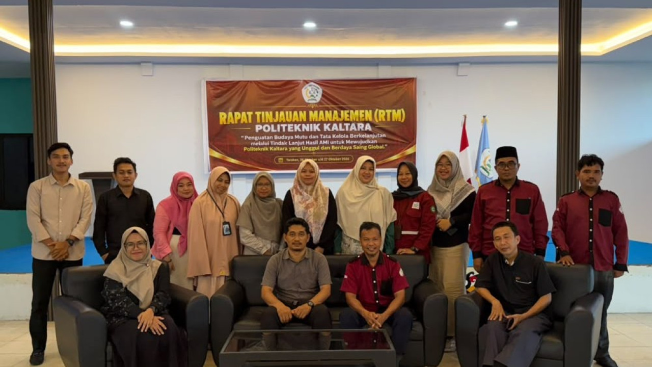 Penutupan Rapat Tinjauan Manajemen (RTM) Lembaga Penjaminan Mutu Internal (LPMI)