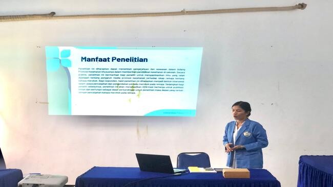 Kegiatan Ujian Seminar Hasil Prodi D-IV Promosi Kesehatan Politeknik Kaltara  