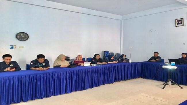Rapat Pemaparan Hasil Klinik Akreditasi  Politeknik Kaltara