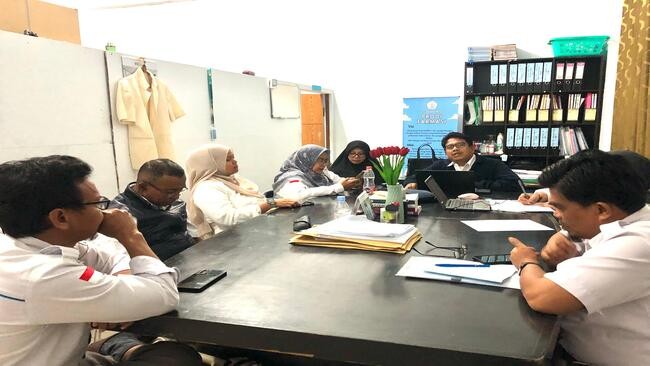 Rapat Monev Kegiatan Osce Prodi D-III Farmasi Politeknik kaltara 