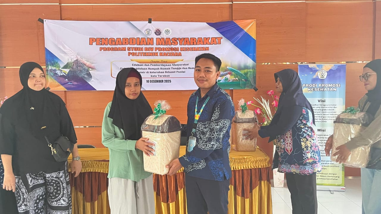 POLITEKNIK KALTARA SULUH MASYARAKAT PESISIR DI KOTA TARAKAN