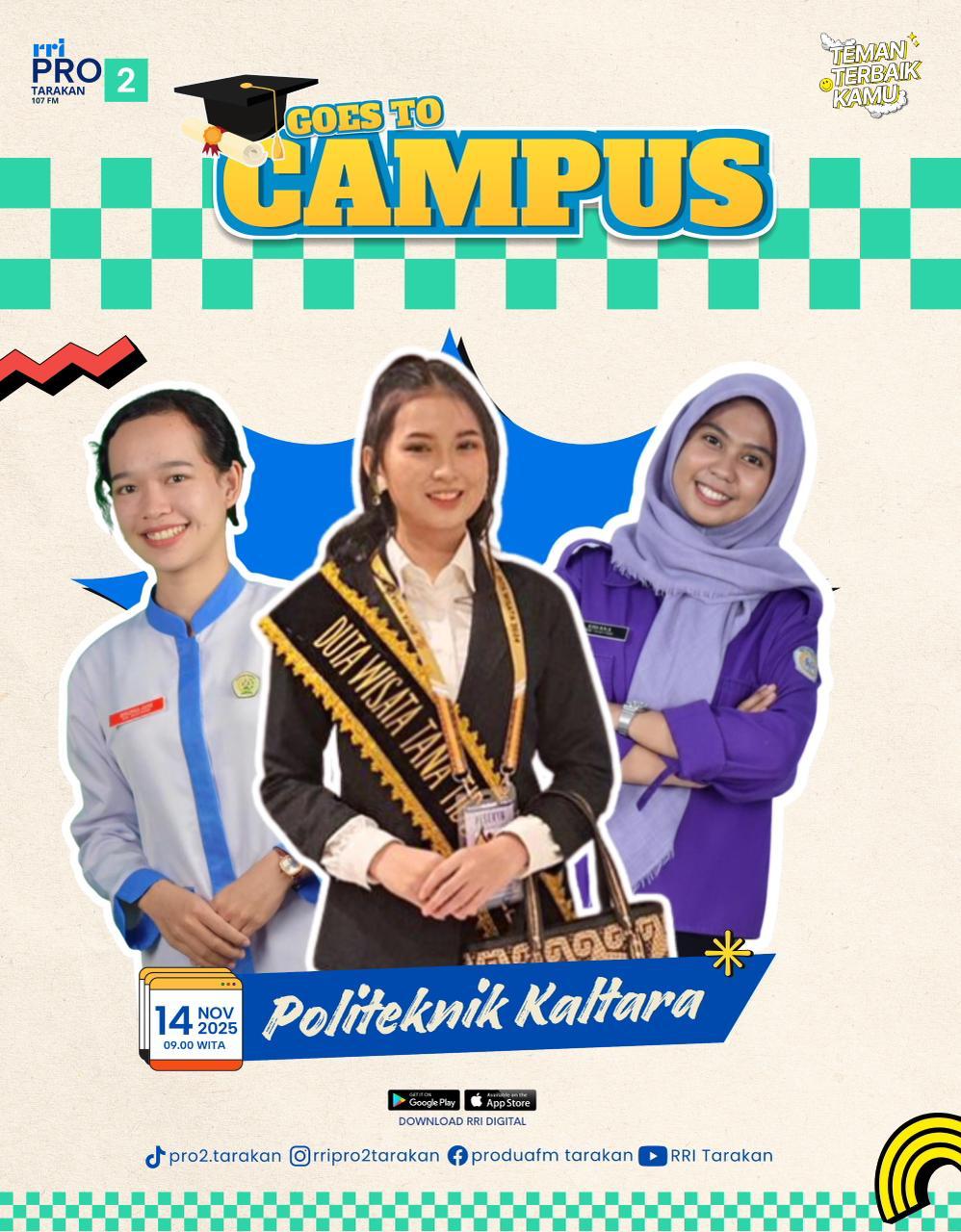 Politeknik Kaltara Hadir di RRI Pro 2 Goes To Campus